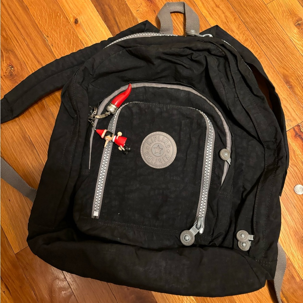 Black Kipling Backpack